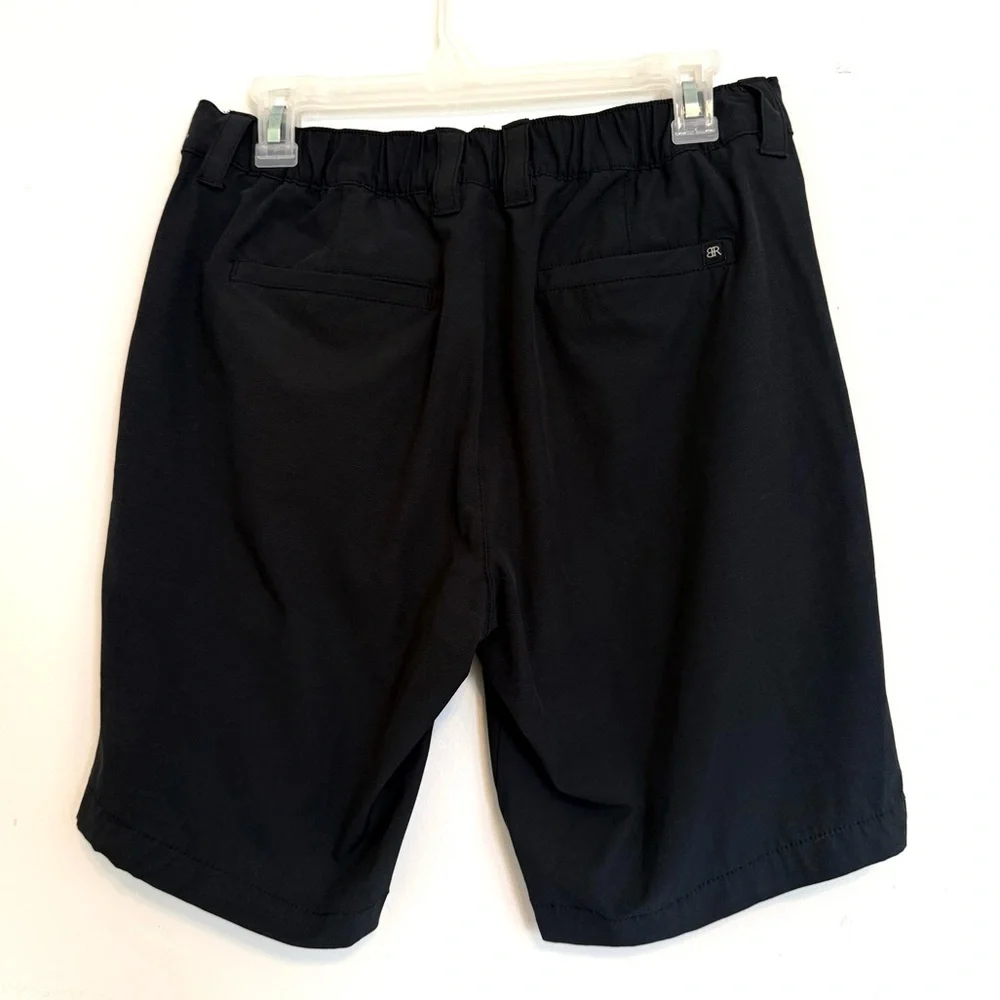 2/$30 Banana Republic Men’s Black Chino Shorts Size 32 Casual Stretch Shorts